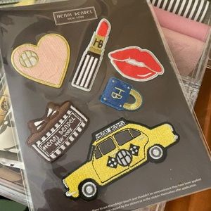 NEW henri bendel patches